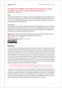 20230201_Perception de l’egalite et de l’equite dans la prise en charge des eleves BEP